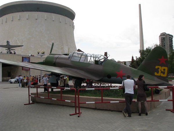 Sukhoi Su-2 museum aircraft display