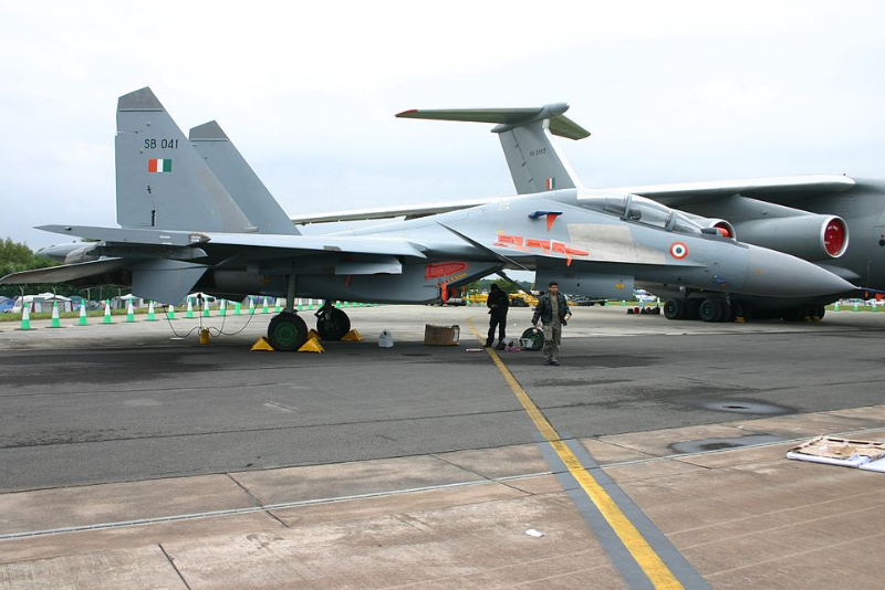 Sukhoi Su-30 - SB041 Sukhoi Su-30 MKI Indian Airforce (7731442256)