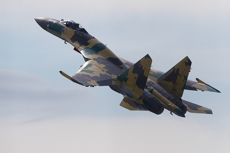 Sukhoi Su-35 - Sukhoi Su-35 on MAKS-2011