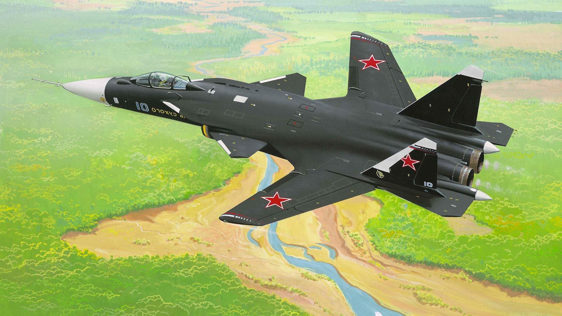 Sukhoi Su-47 - aircraft, Military, Airplane, War, Sukhoi Su 47 Berkut Wallpaper HD / Desktop and Mobile Background Sukhoi Su-47 Wallpapers - Wallpaper Cave