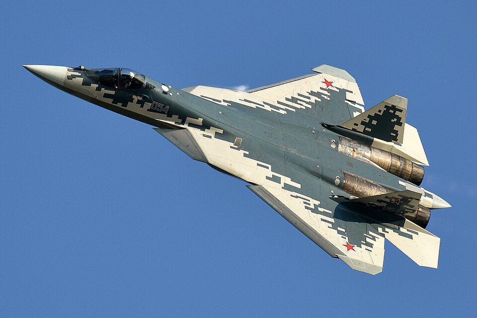 Sukhoi Su-57 - Sukhoi Design Bureau, 054, Sukhoi T-50 (Su-57 prototype) (49581303977)