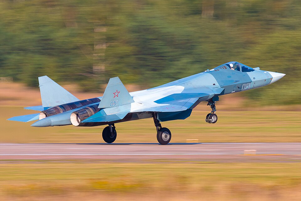 Sukhoi Su-57 - Su57 take off