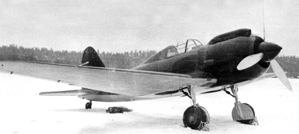 Sukhoi Su-6 prototype photographed from the front quarter.