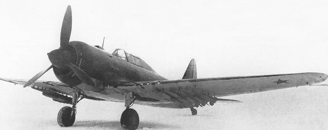 Sukhoi Su-6 side view with the aircraft sitting on its undercarriage.