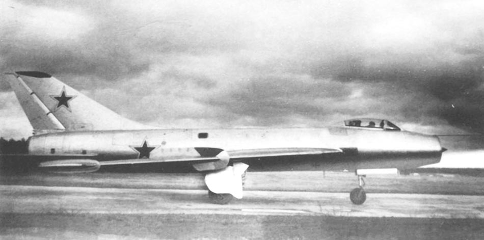 Sukhoi Su-7 fighter aircraft on the ground