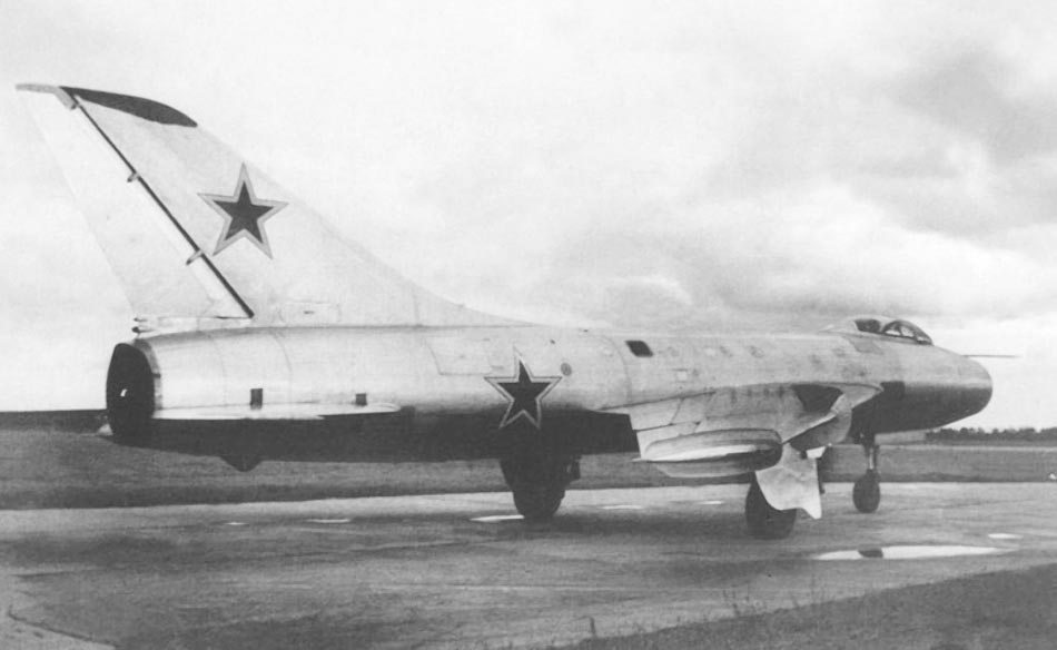 Sukhoi Su-7 swept-wing fighter aircraft