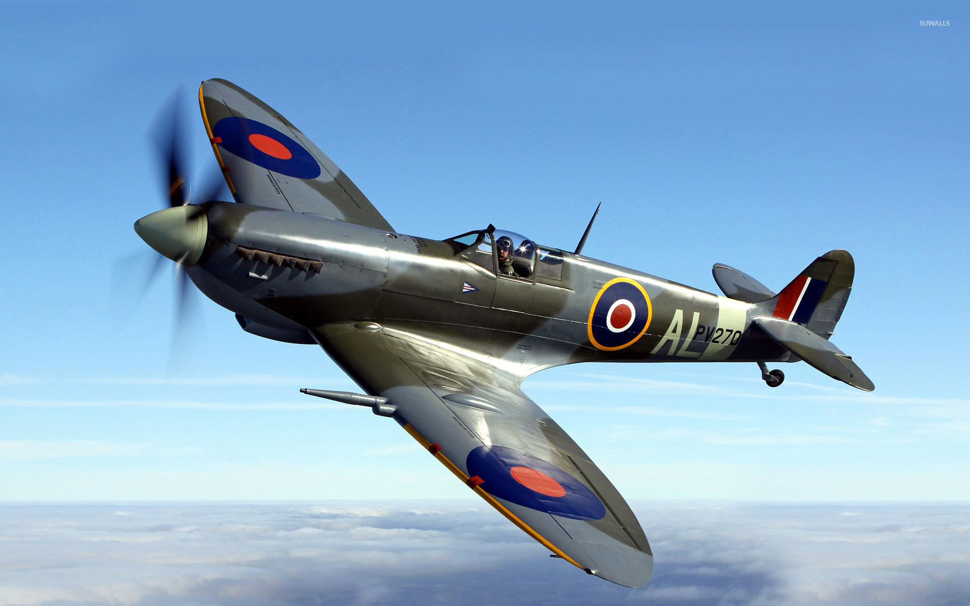 Supermarine Spitfire - Supermarine Spitfire [3] wallpaper - Aircraft wallpapers - #28378