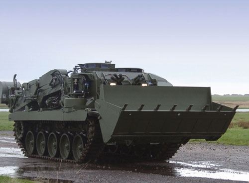 Terrier Combat Engineer Vehicle military land vehicle image 1