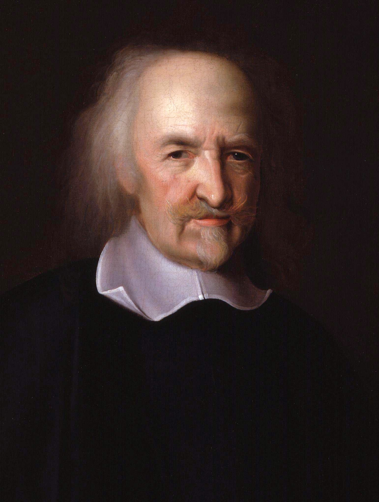 Thomas Hobbes by John Michael Wright