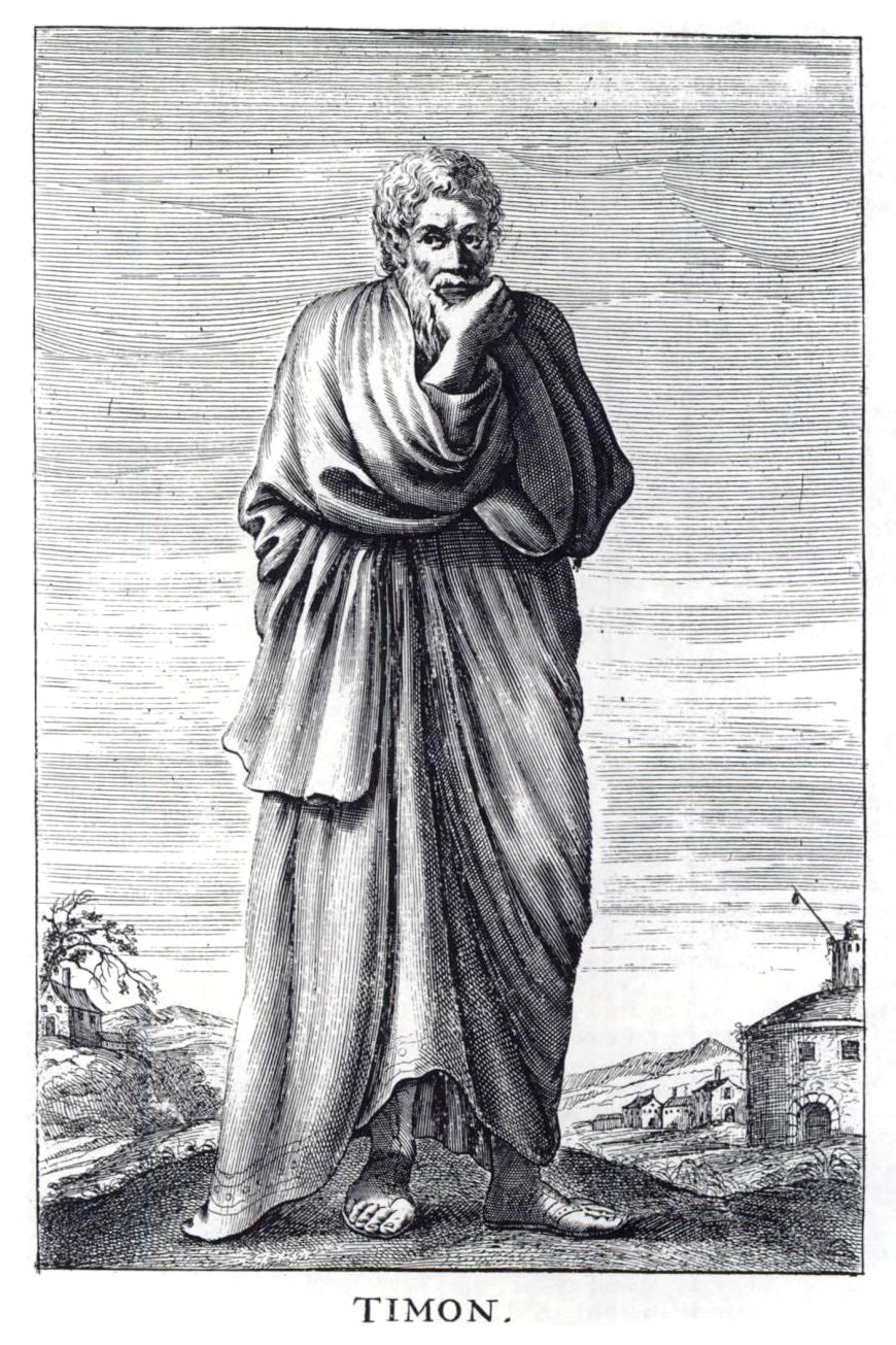 Timon of Phlius in Thomas Stanley's History of Philosophy
