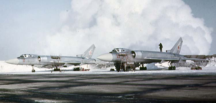 Tupolev Tu-128 interceptor aircraft view