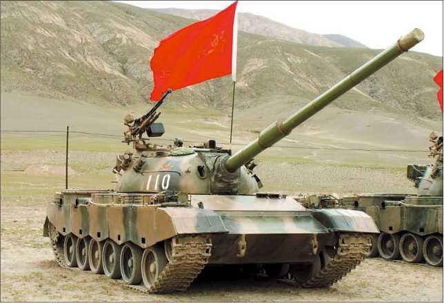 Type 88 (ZTZ-88) military land vehicle image 1