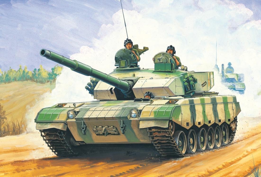Type 96 (ZTZ-96) military land vehicle image 1