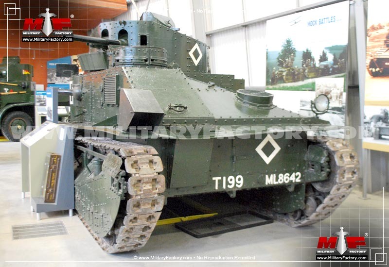 Vickers Medium Mark II military land vehicle image 1