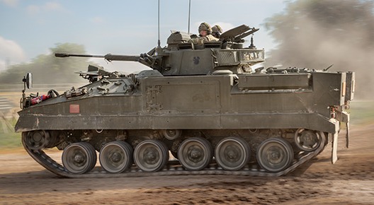 Warrior IFV military land vehicle image 1