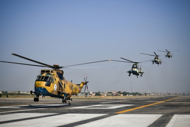 Westland Commando - Former Qatar Westland Commandos taken on charge