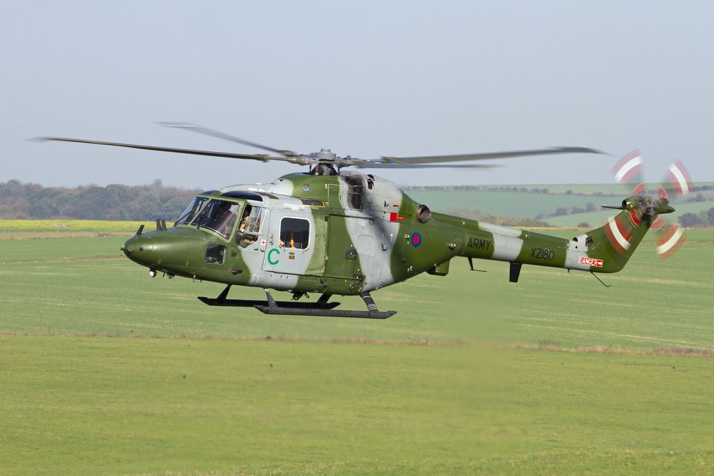 Westland Lynx - XZ180 Westland Lynx British Army SPTA Helicopter