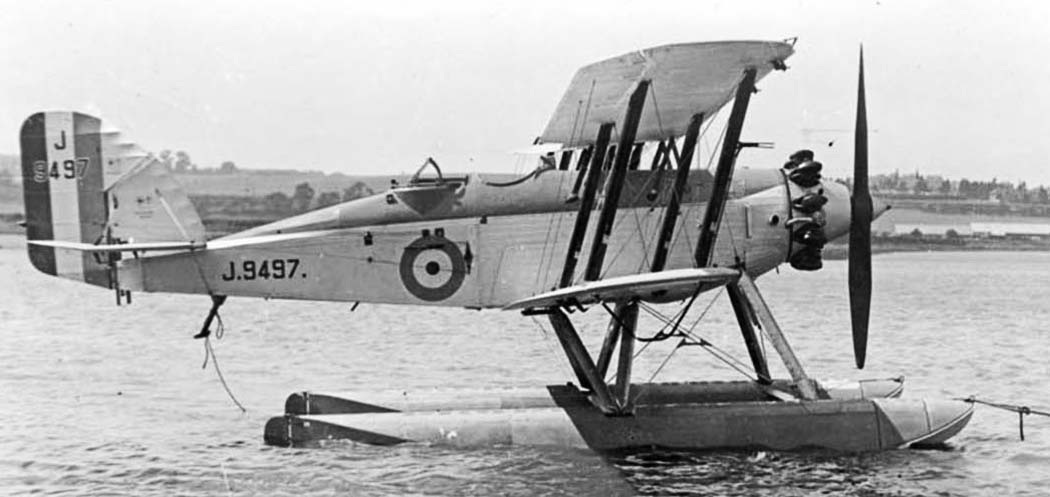 Westland Wapiti floatplane configuration side view