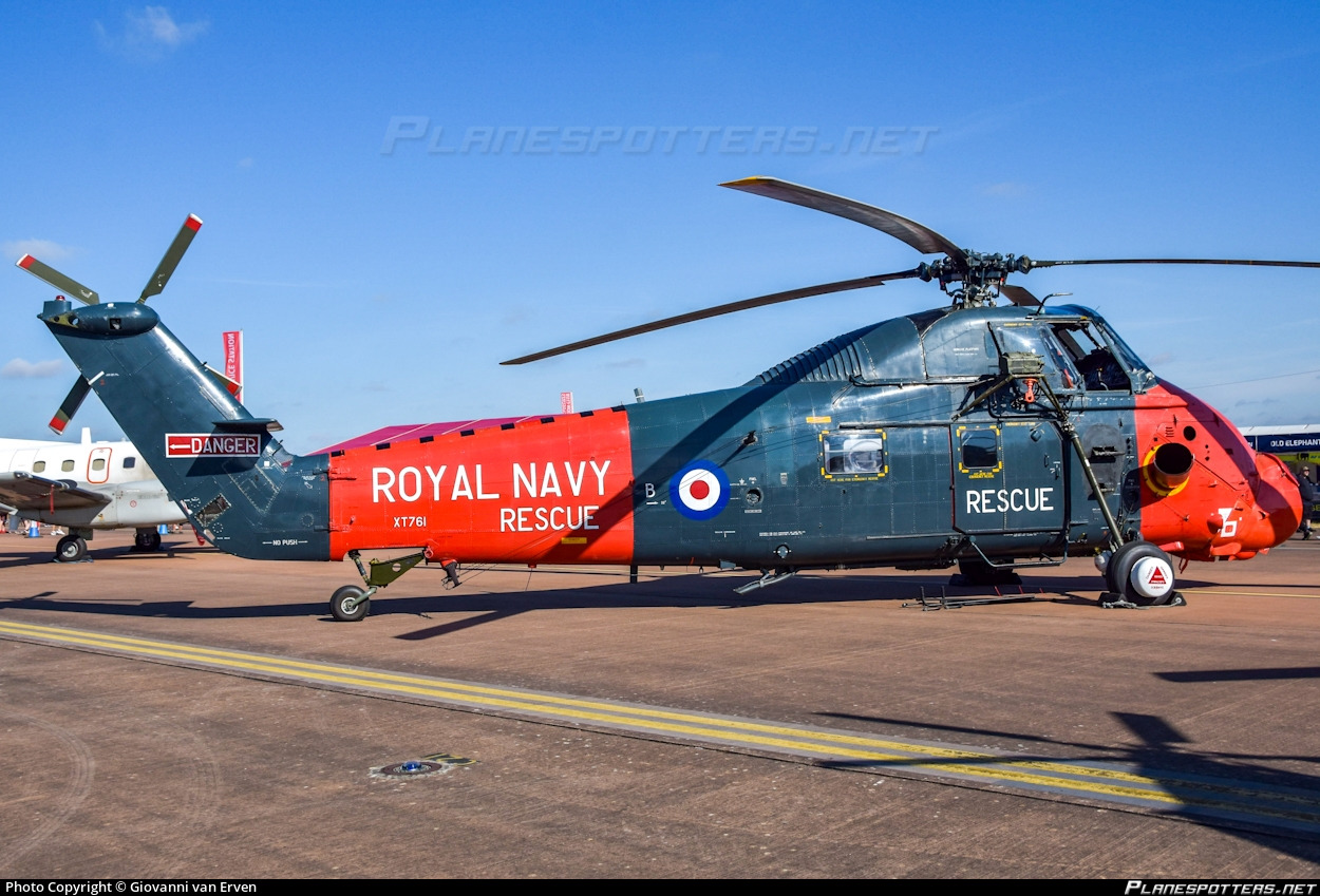 Westland Wessex - WT761 Historic Helicopters Westland Wessex HU.5 Photo by Giovanni van