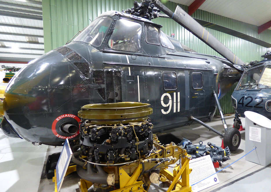 Westland Whirlwind HAS.7 helicopter museum aircraft