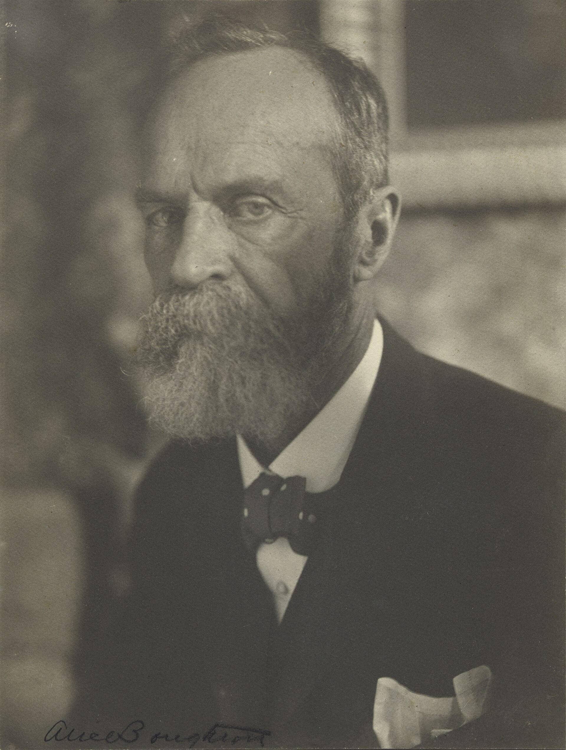 William James by Alice M. Boughton