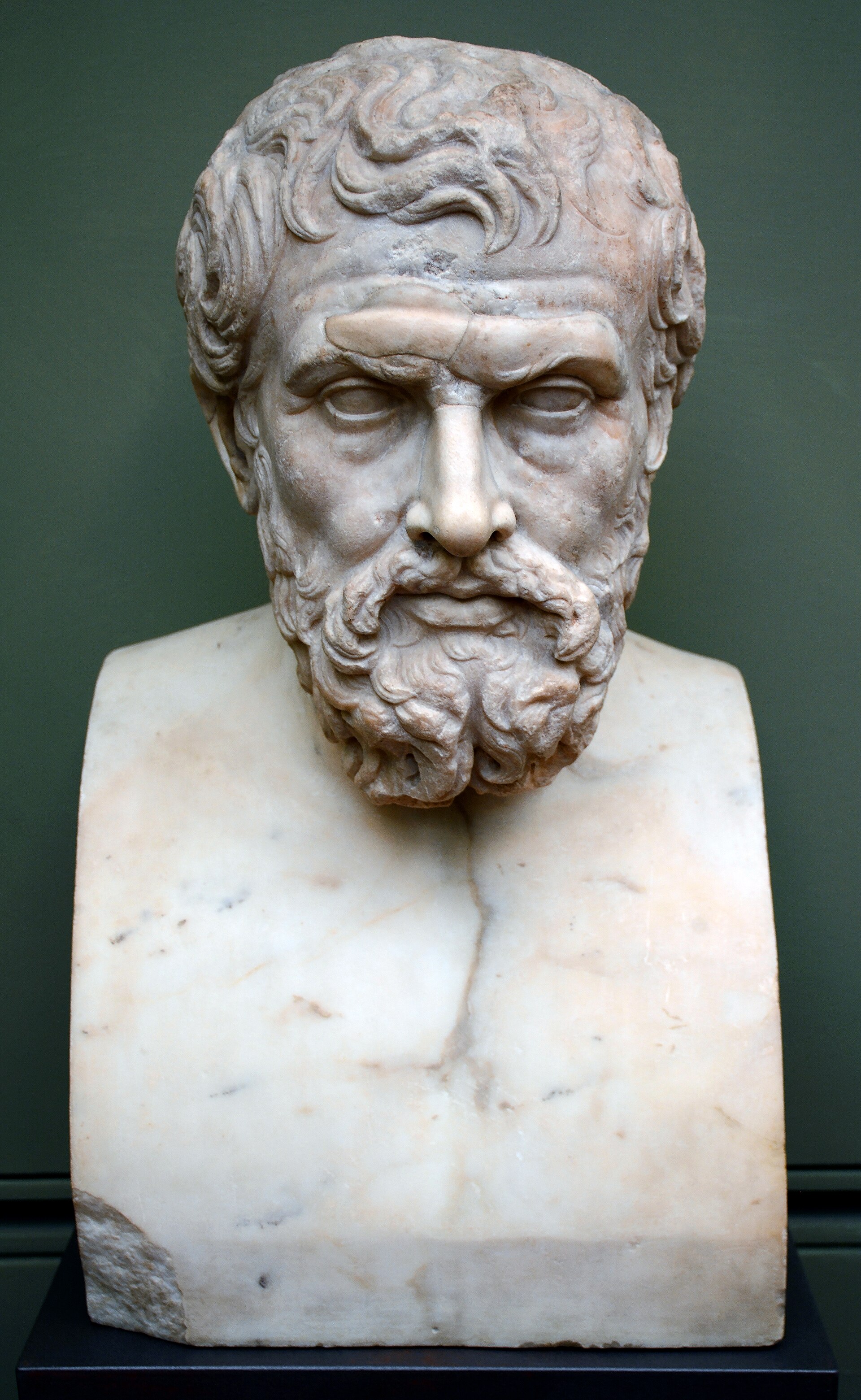 Herm bust known as Xenocrates in the Uffizi