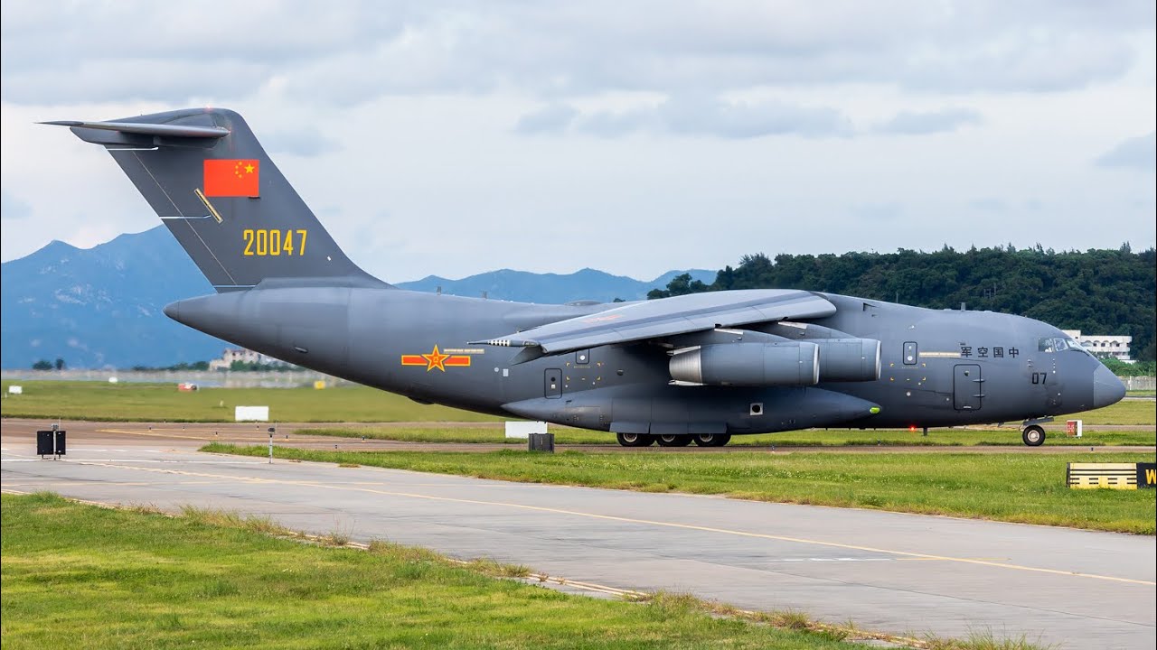 Xian Y-20 - Xian Y-20 aircraft Pokhara International Airport - YouTube