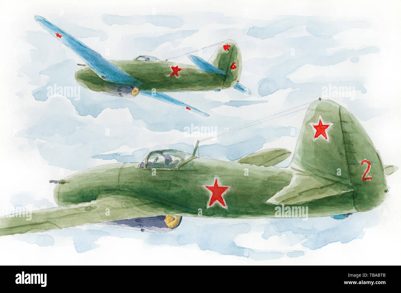 Yakovlev Yak-15 - The yakovlev yak aircraft Cut Out Stock Images & Pictures - Alamy