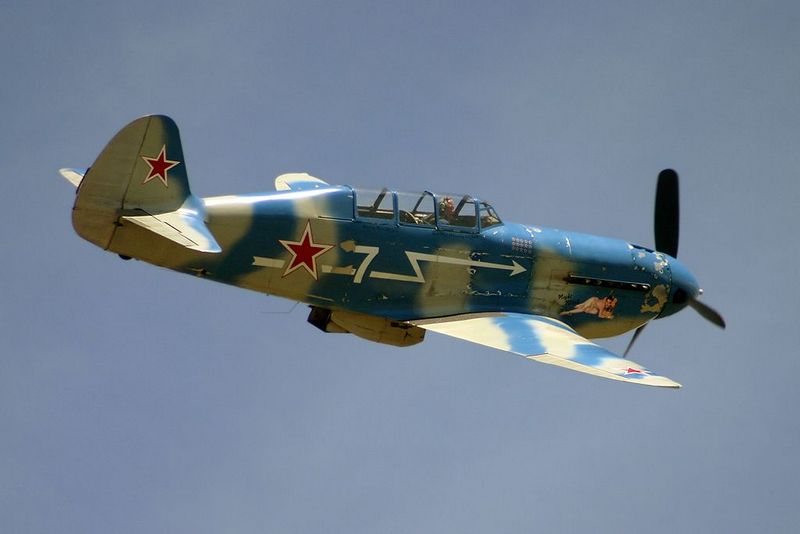 Yakovlev Yak-7 Soviet fighter color profile