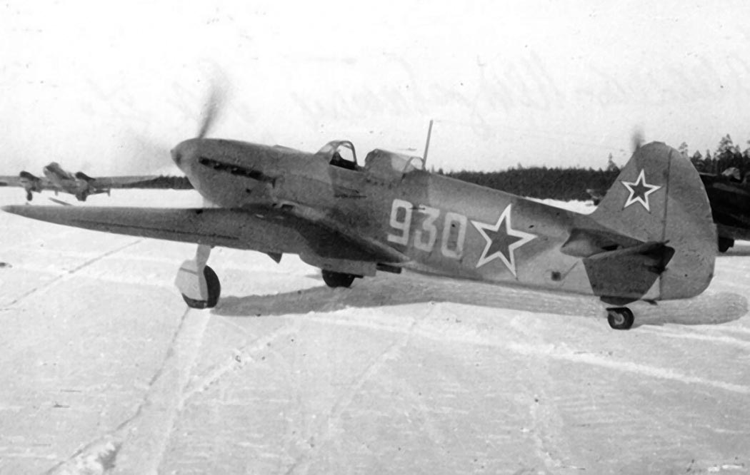 Yakovlev Yak-9 fighter with fuselage number 930