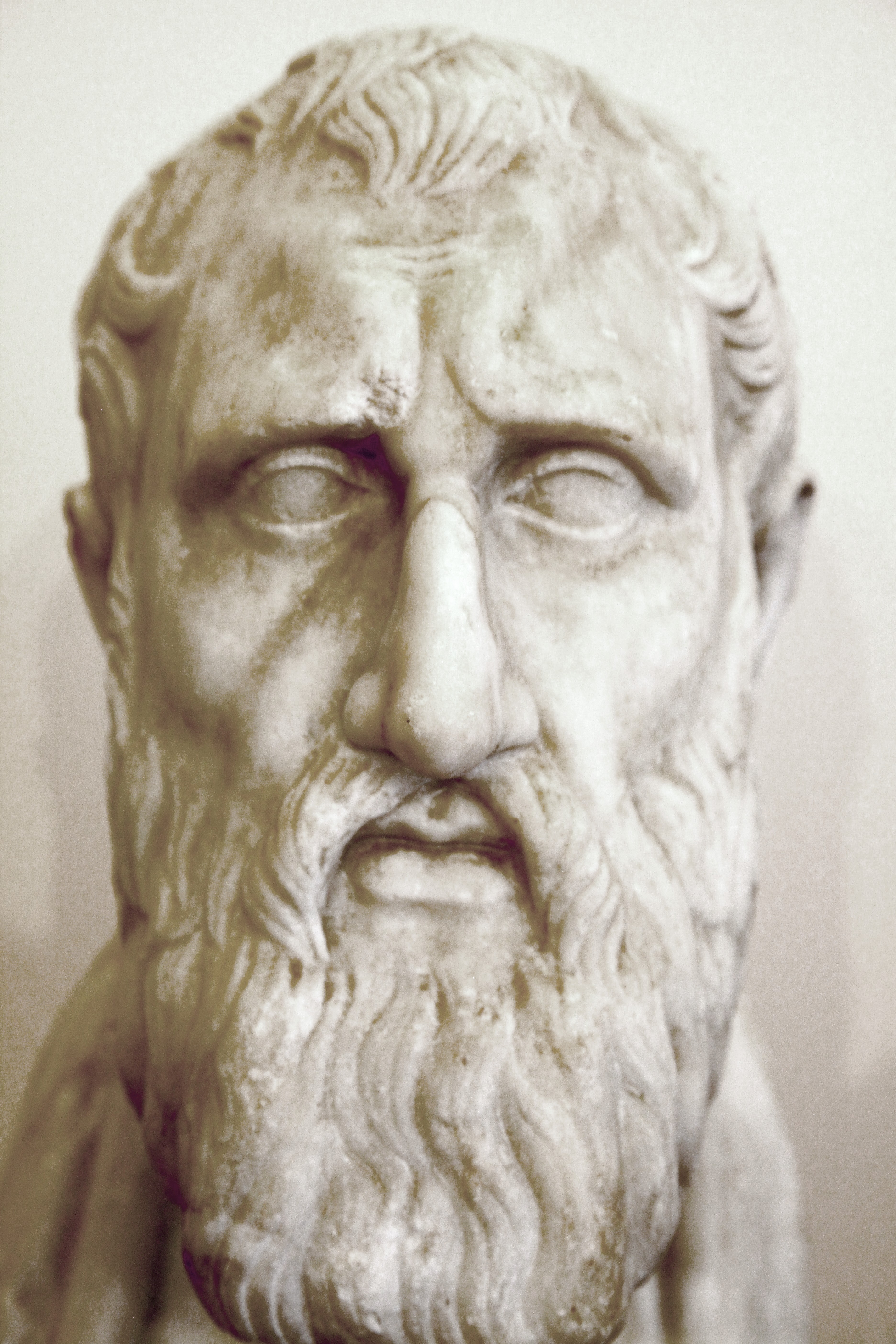 Farnese bust of Zeno of Citium in Naples
